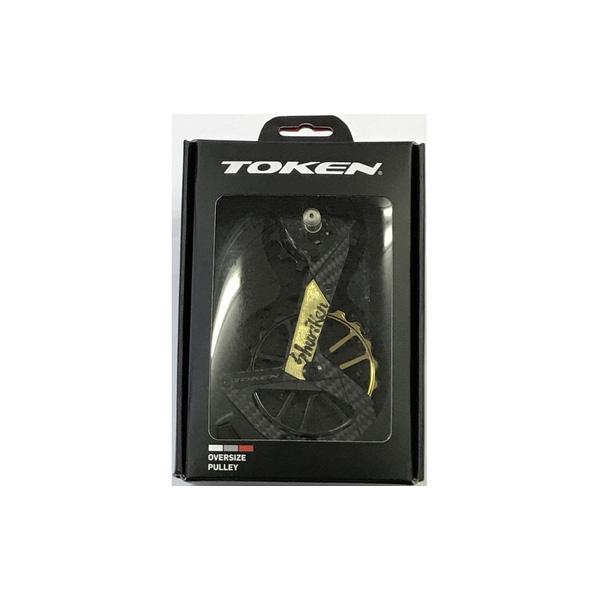 TOKEN TK1729S SHURIKEN ビッグプーリーキットシマノRD GOLD 