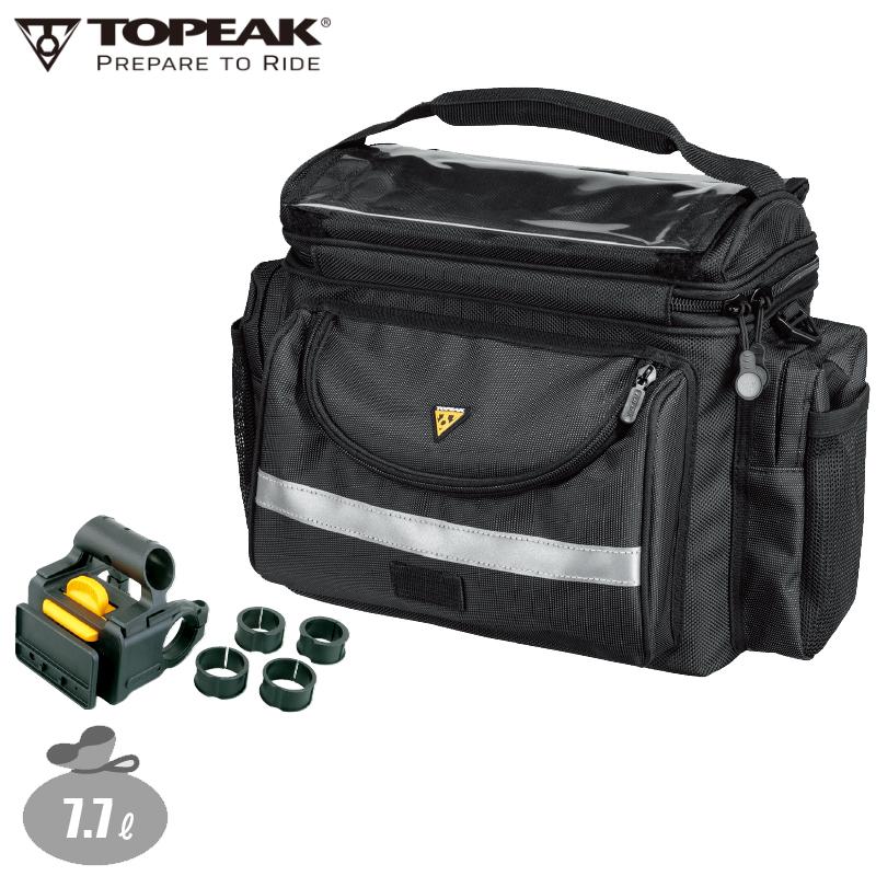 TOPEAK トピーク ツアーガイド ハンドルバー バッグ DX : サイクル