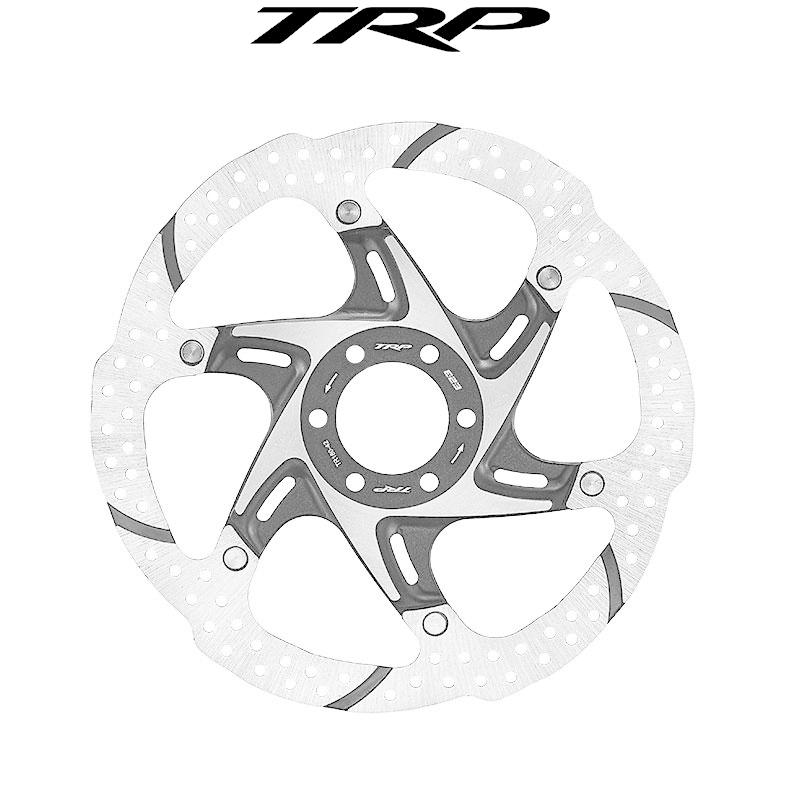 TRP 6穴、厚み2.3mm 2ピースディスクブレーキローター 180mm ティー