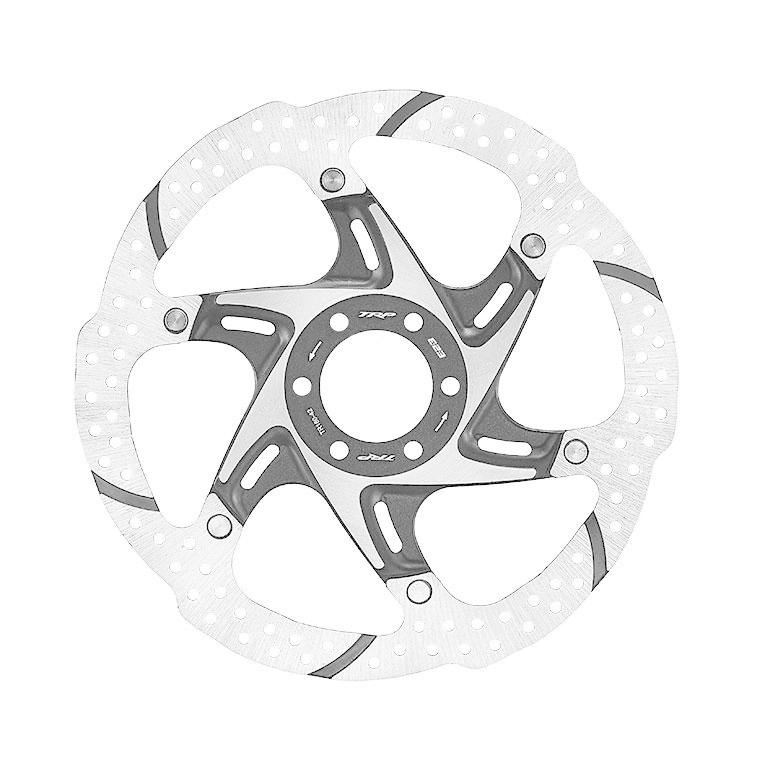 TRP 6穴、厚み2.3mm 2ピースディスクブレーキローター 180mm ティー 
