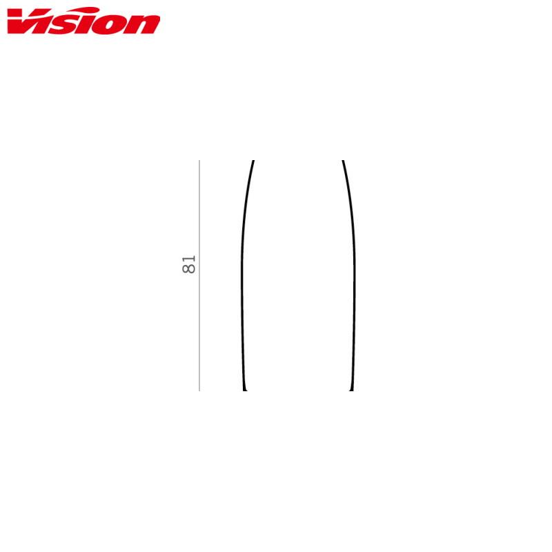 VISION ヴィジョン METRON 81 SL RIM-BRAKE チューブラー WHEELSET