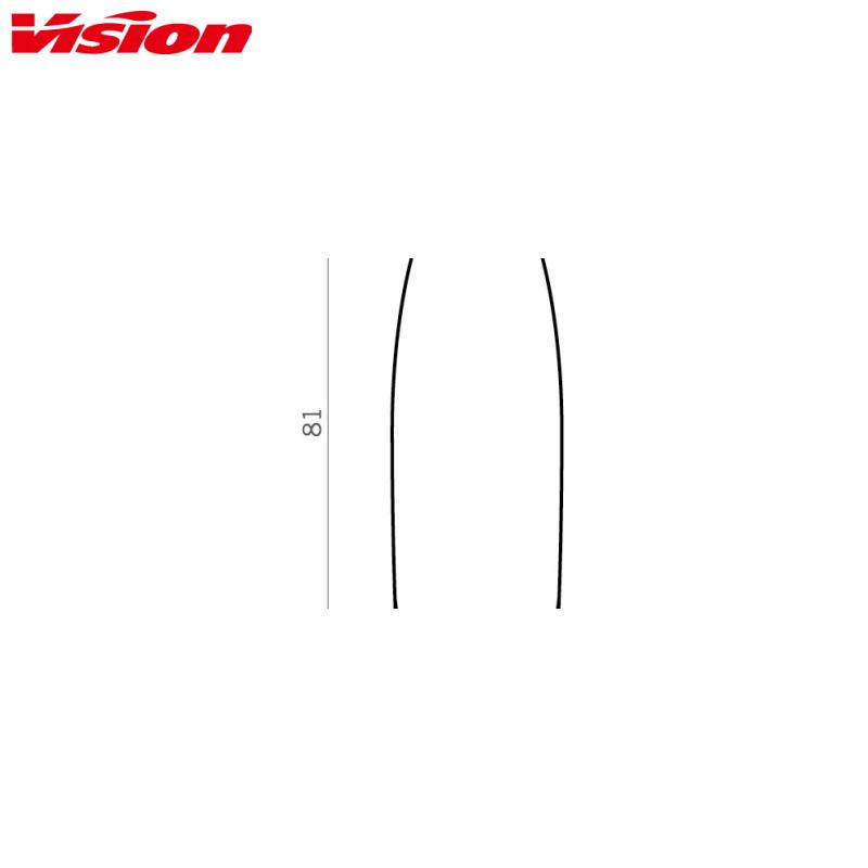 VISION ヴィジョン METRON81 SL DB-CL チューブラー WHEELSET ホイール