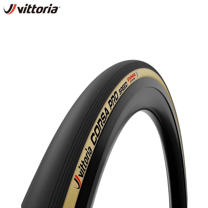 【新品未使用】ヴィットリア コルサプロ スピード 700×28c TLR 1本 Vittoria ヴィットリア CORSA PRO SPEED TLR Black/Para ロードタイヤ