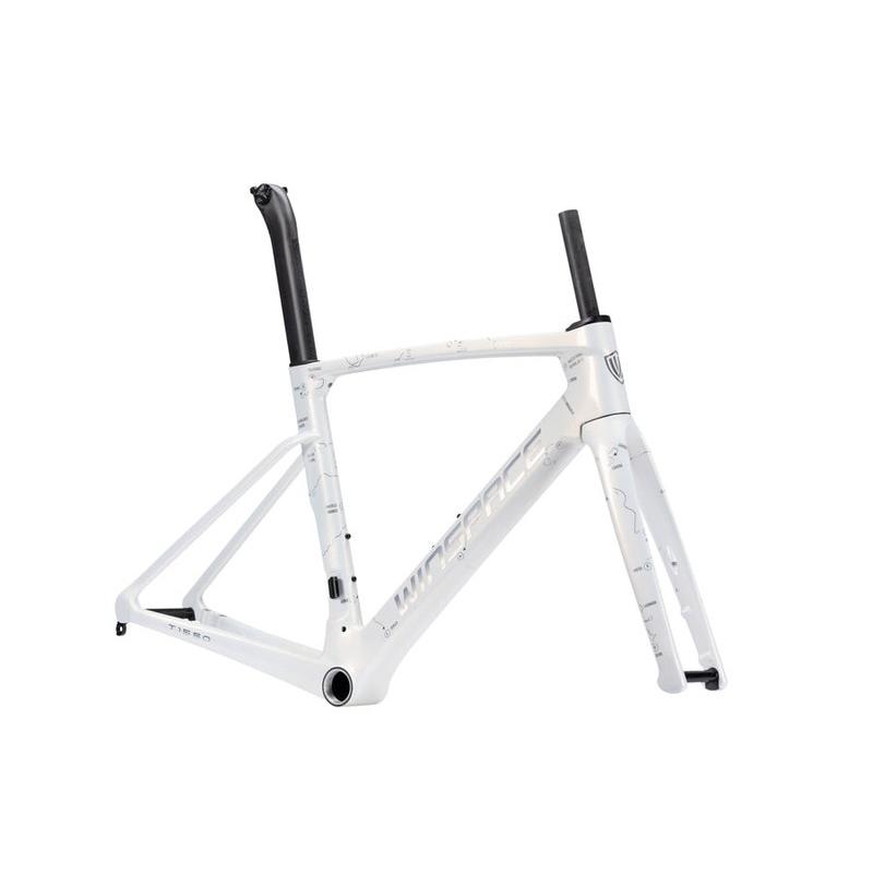 ジャンク winspace t1500 フレーム ホワイト サイズM Winspace ウィンスペース T1550 2nd Gen ホワイト/シルバー