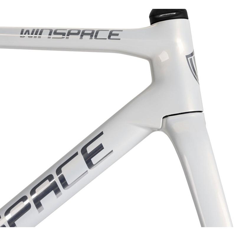 Winspace ウィンスペース C5 ホワイト フレームセット : サイクル