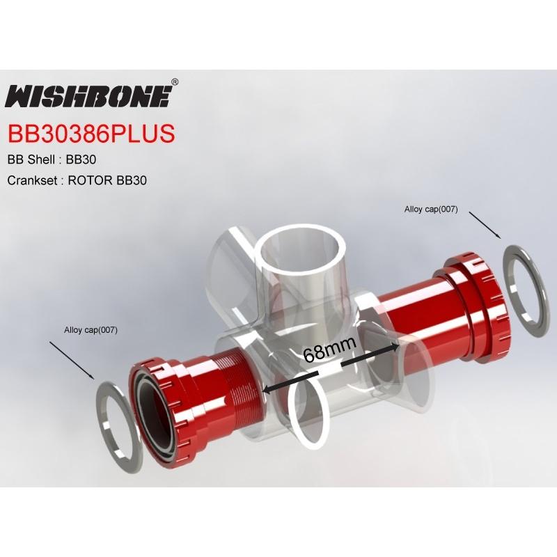 ウィッシュボーン WISHBONE セラミックボトムブラケット BB30386 WISHBONE BB30386 (ウィッシュボーン BB30386 )販売,通販,在庫