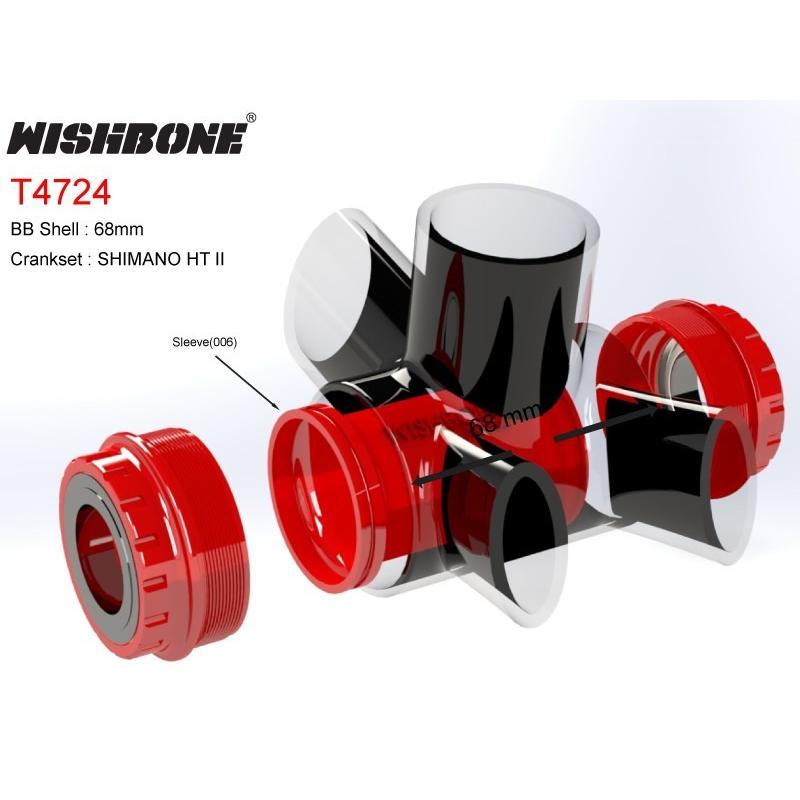Wishboneウィッシュボーン Rord BB ”T4724” T47用 SHIMANO HT2 / SRAM