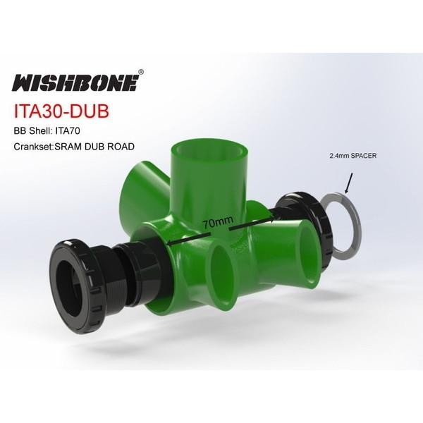 Wishboneウィッシュボーン Rord BB ”ITA30-DUB” ITA用 SRAM DUB Wishboneウィッシュボーン Rord BB ”ITA30-DUB” ITA用 SRAM DUB