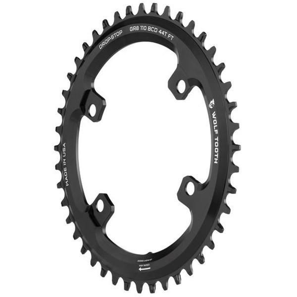Wolf Tooth (ウルフトゥース) GRX 44T WolfTooth ウルフトゥース 110 BCD 4 Bolt Chainring for