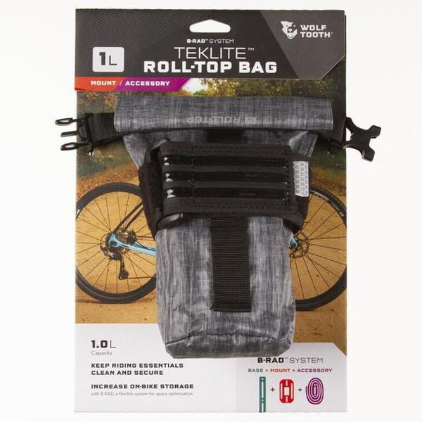 WolfTooth ウルフトゥース B-RAD TekLite Roll-Top Bag 1L with 