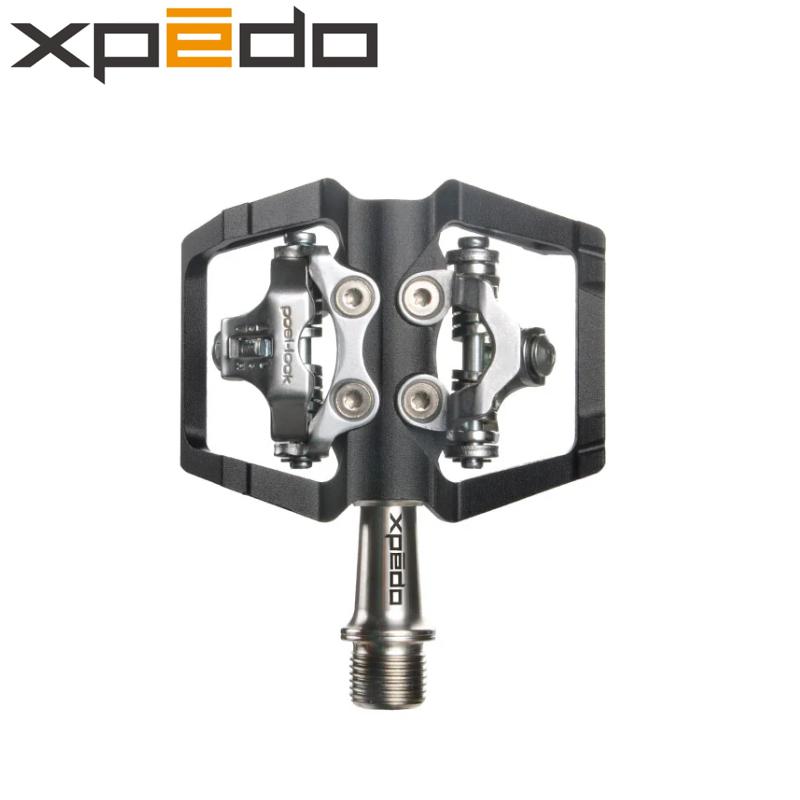 自転車 定価20350円xpedo TRVS DUO シマノ互換ペダル