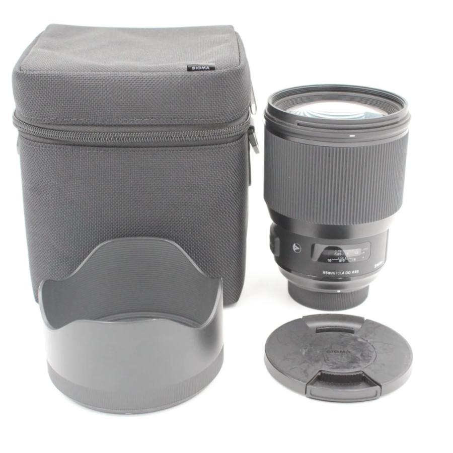 ケース付き。☆美品☆ SIGMA シグマ 85mm F1.4 DG HSM Art ニコンF用 