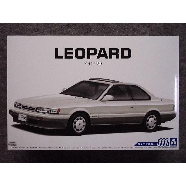 UF31レパードアルティマ 1/24 ニッサン UF31 レパード3.0アルティマ '86｜株式会社 青島文化教材社