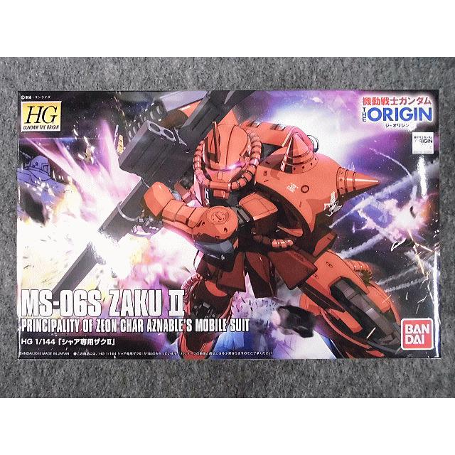 BANDAI（バンダイ） 1/144 HG ジ・オリジン No.01 MS-06S シャア専用