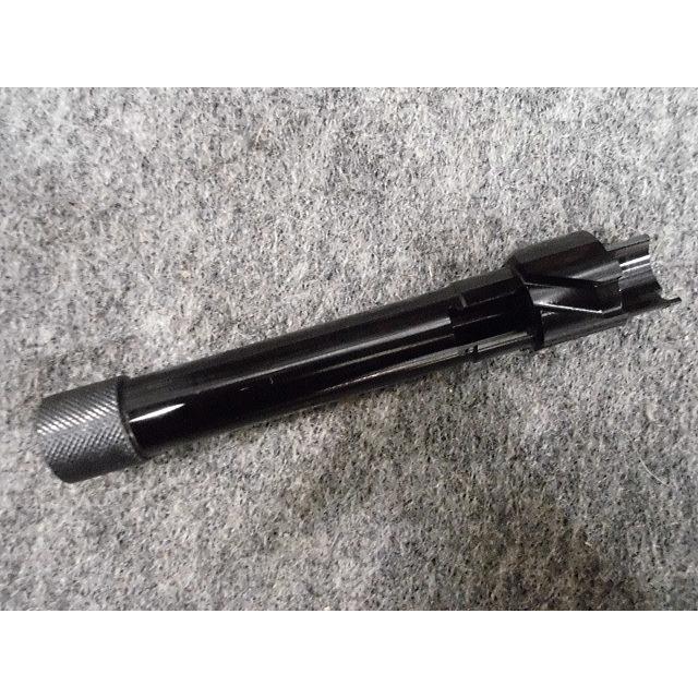 マルイ Px4用 サイレンサー対応 アルミアウターバレル(BK)(逆ネジ 