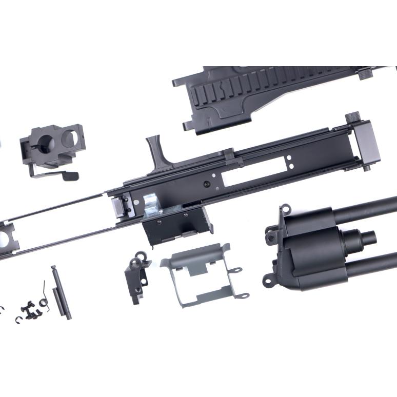 CA249P 電動ガン メタルキャスティング A&K M249 電動ガン対応 PARA メタルレシーバーセット M249P-U