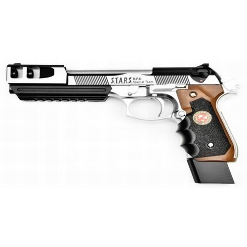 We Techベース M92 サムライエッジ バリーバートンタイプ ガスブローバック ガスガン ブラック シルバー 樹脂フレーム Hobbystorejp 通販 Yahoo ショッピング