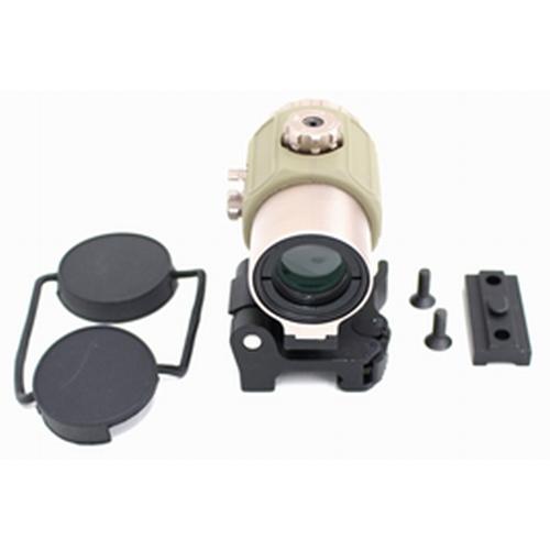 EoTech　G43-STSタイプ　マグニファイア　3倍ブースター　固定倍率　ダークアース 【ナガン】