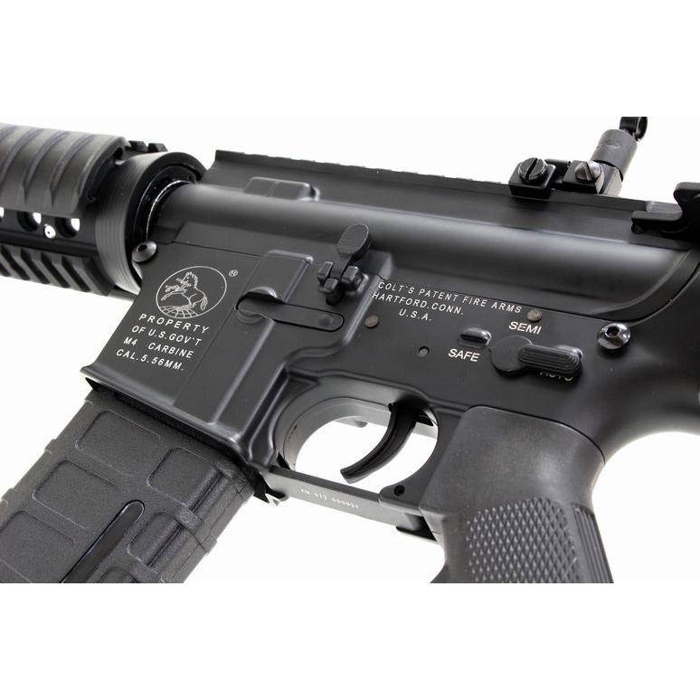 DOUBLE BELL製 メタル 電動ガンM4 RIS カービン リアル刻印 No.072