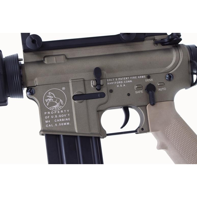 DOUBLE BELL製 メタル電動ガン N-23タイプ M4 PDW TAN No.087S