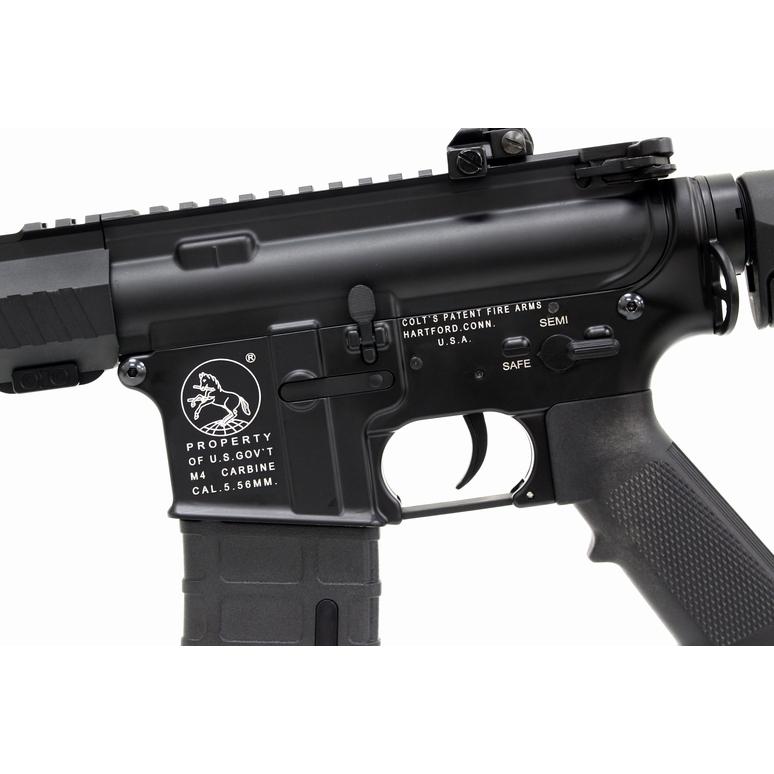 DOUBLE BELL製 メタル電動ガン SLRスタイル M4 ショート ブラック No