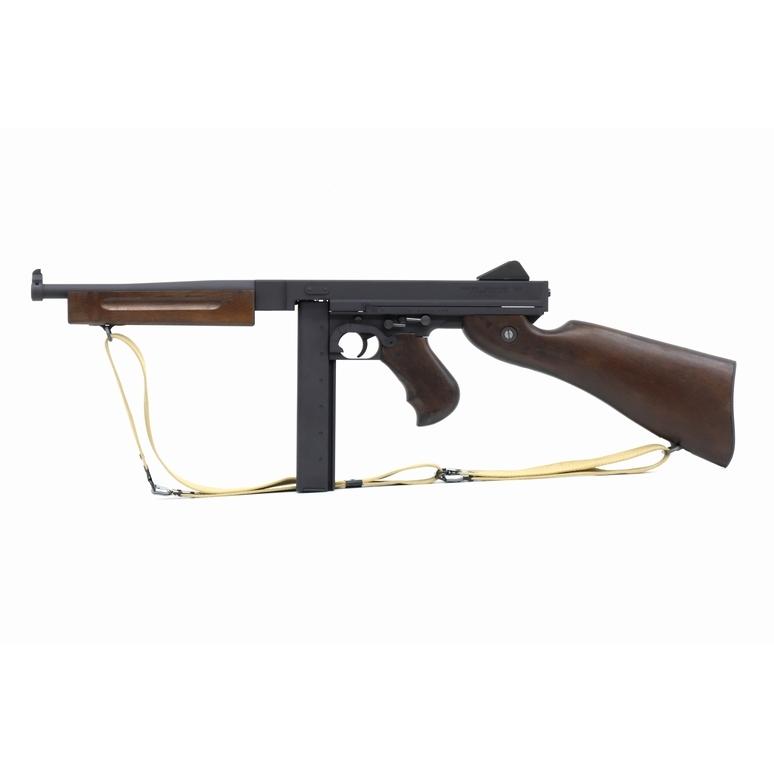 動作確認済ケース付トンプソンサブマシンガンCALIBER.45 M1A1電動ガン TOKYO MARUI スタンダード電動ガン トンプソン M1A1 サブマシンガン