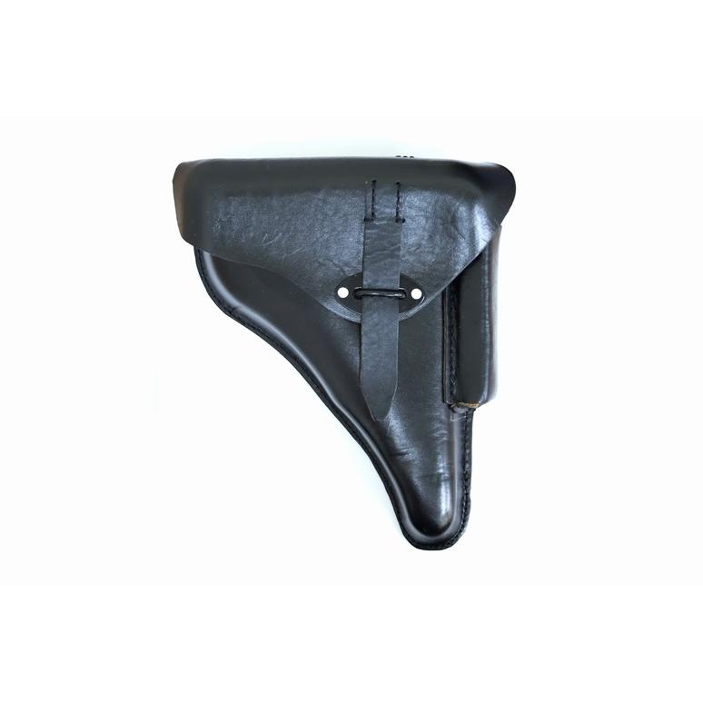 革製 レプリカ ホルスター ワルサーP38対応 ブラック : hobbystorejp