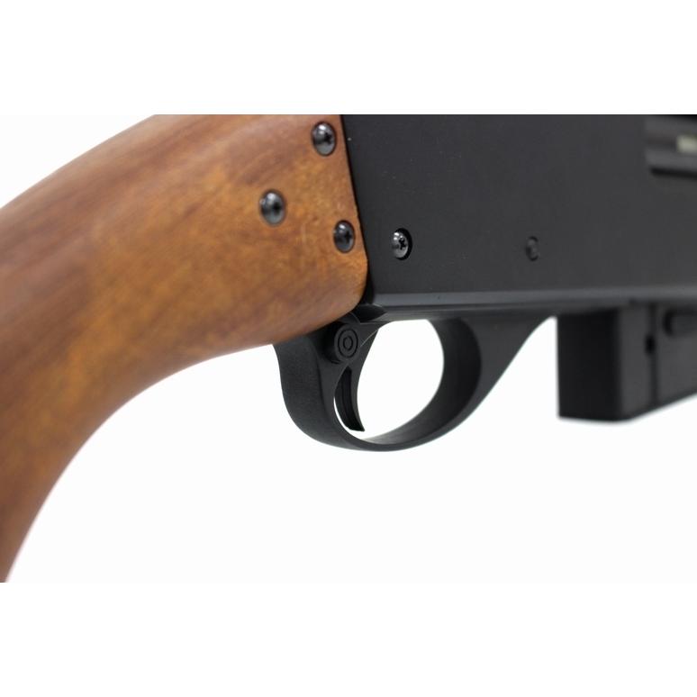 A&K M870 ソードオフ フェイクウッド 8870 ポンプアクションエアガン