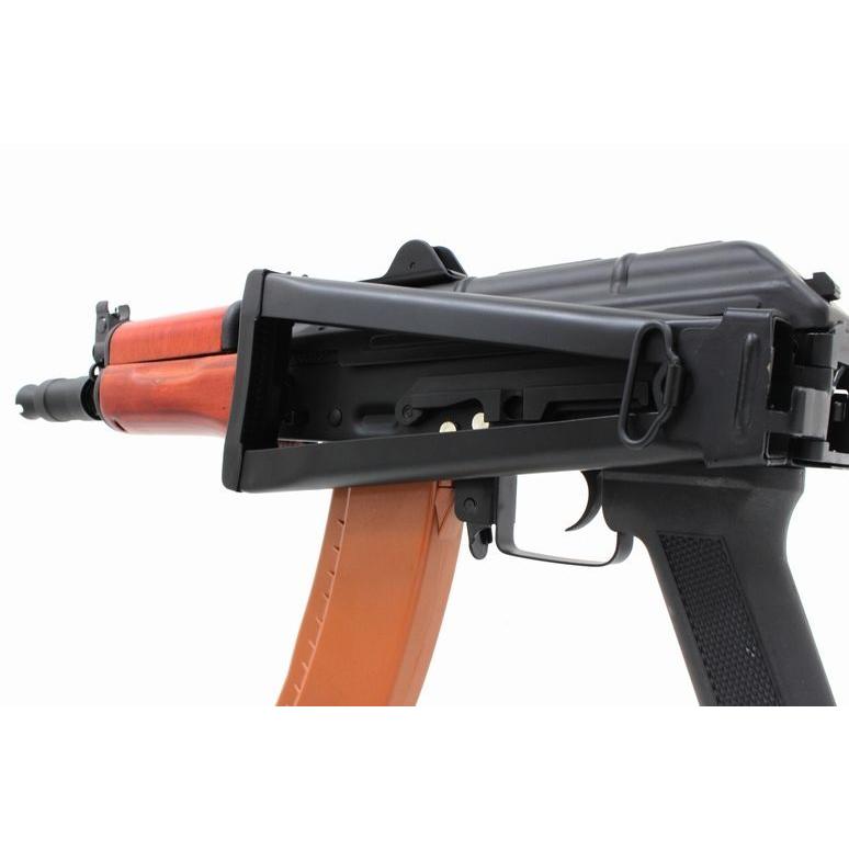 DOUBLE BELL製 AKシリーズ AKS-74U リアルウッド メタル電動ガン No