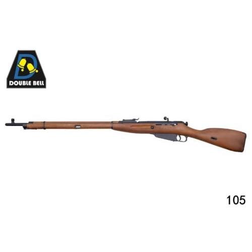 DOUBLE BELL モシン・ナガン ライブカート式エアガン リアルウッド No