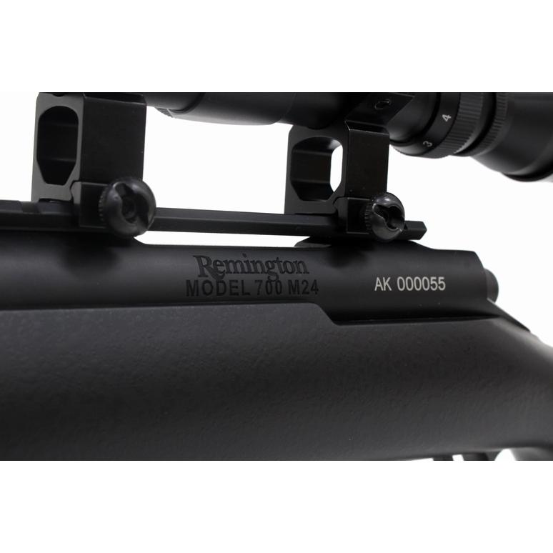 A&K製 エアコッキング ボルトアクション M24 リアル刻印 ブラック