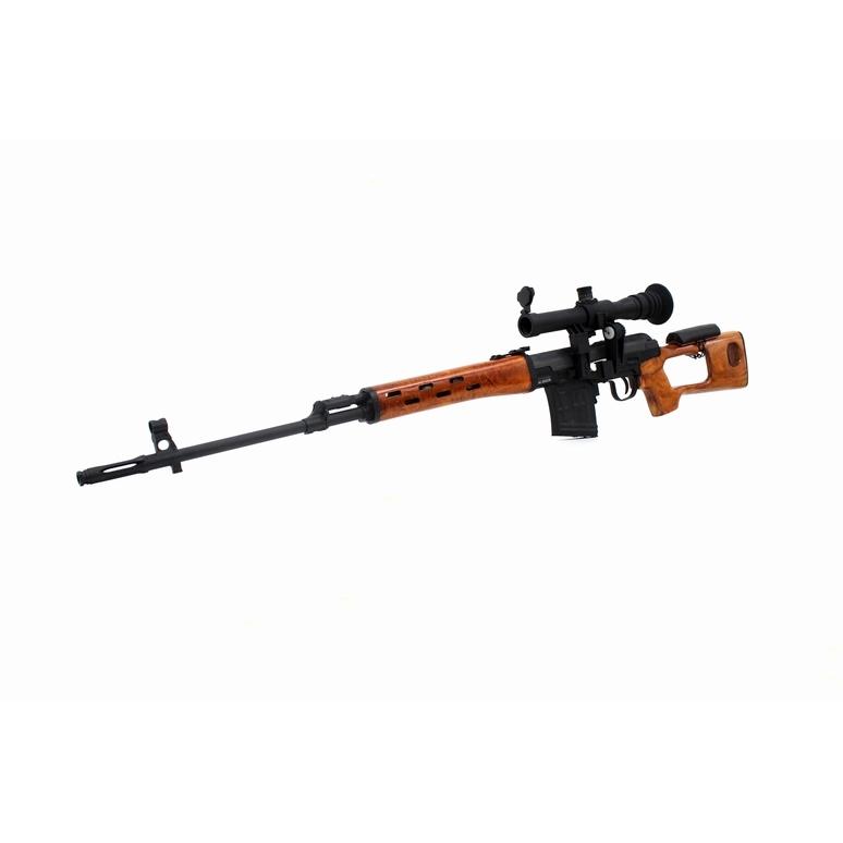 A K ドラグノフ Svd メタル電動ガン リアルウッド版 スコープセット ndk Svd Mw E Airsoft Realwood Hobbystorejp 通販 Yahoo ショッピング