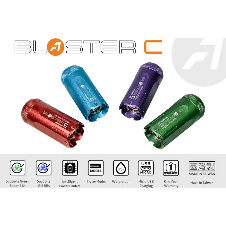 【マズルフラッシュ＆トレーサー弾セット】ACETECH ACETECH製 BLASTER C レッド マズルフラッシュ 小型 トレーサー