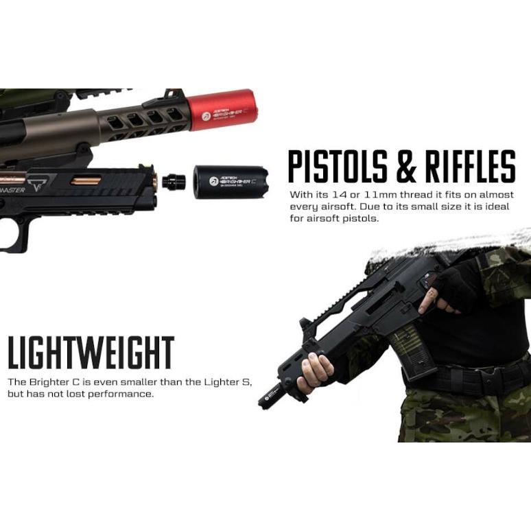 ACETECH  BRiGHT C  トレーサー ACETECH製 コンパクト トレーサー ユニットBRIGHTER C パープル 14mm逆