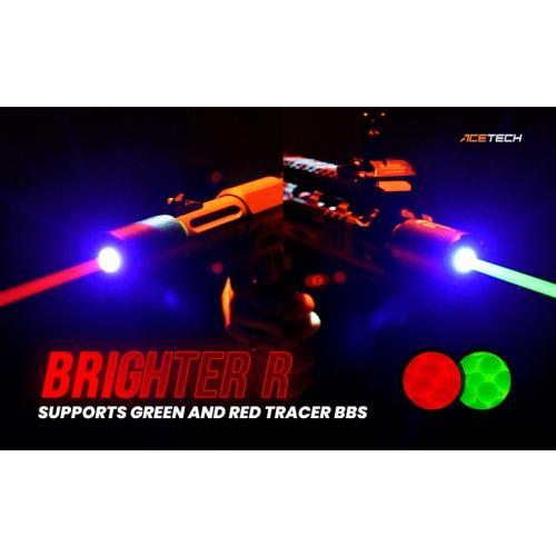 ACETECH BRIGHTER R 緑赤蓄光弾対応 コンパクト トレーサー