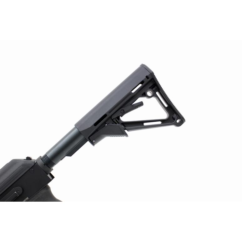 タイトー限定ブラックモデル　￼ 20連弾帯付きAKマシンガン　未開封 LCT AKS74UN タクティカル (M4ストック) 電動ガン (JP Ver.)E