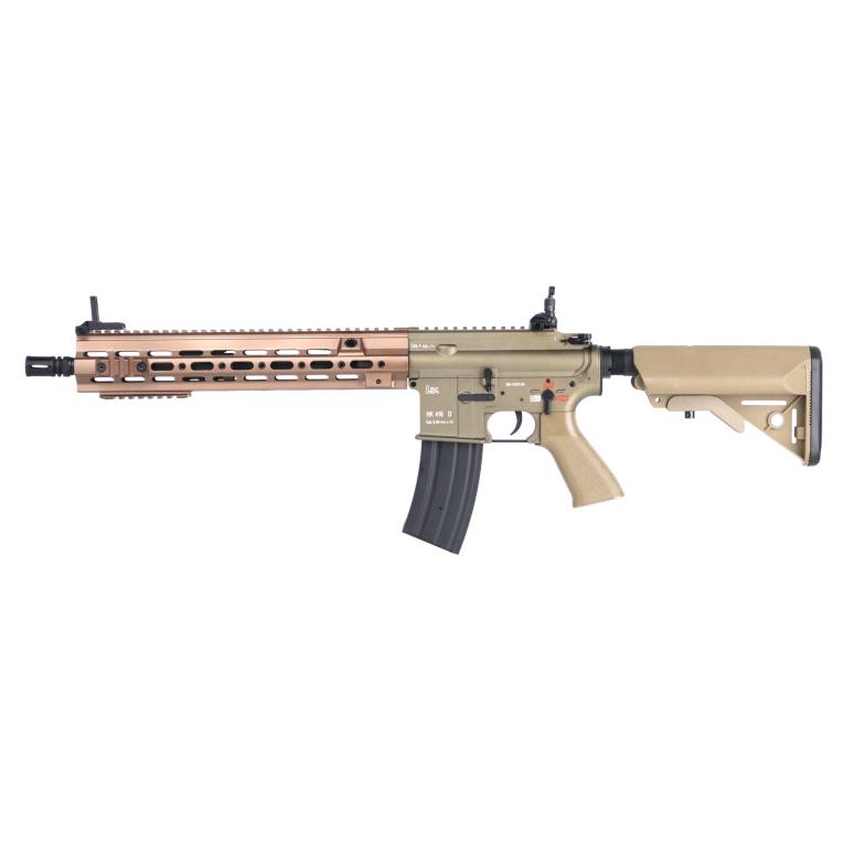 DOUBLE BELL HK416 SMRタイプ ロング TAN 電子トリガー搭載 電動ガン