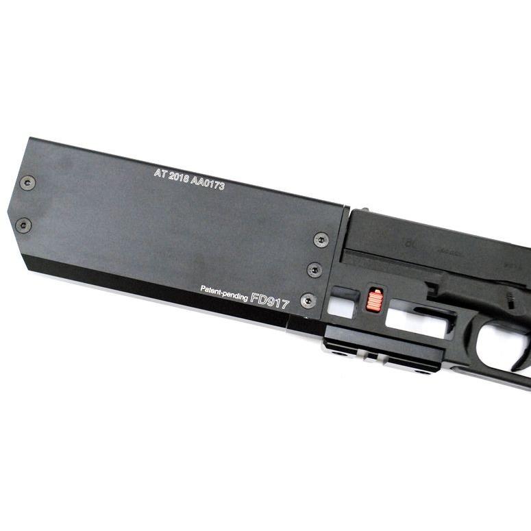 FD917タイプ サイレンサー 東京マルイ WE-TECH グロック G17/18C FD917タイプ サイレンサー 東京マルイ WE-TECH グロック G17/18C