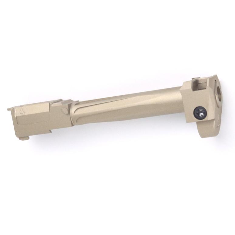 GunDay AF+RAタイプ アウターバレルTAN 東京マルイ G17gen5 対応 ※説明