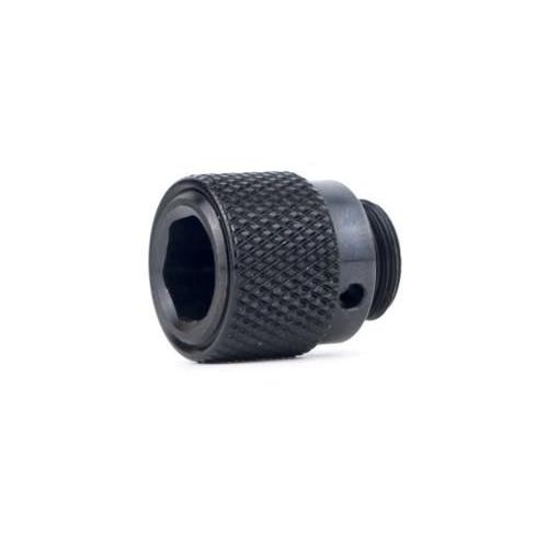 POSEIDON製 11mm正-14mm逆ネジ変換 アダプター&プロテクター BK