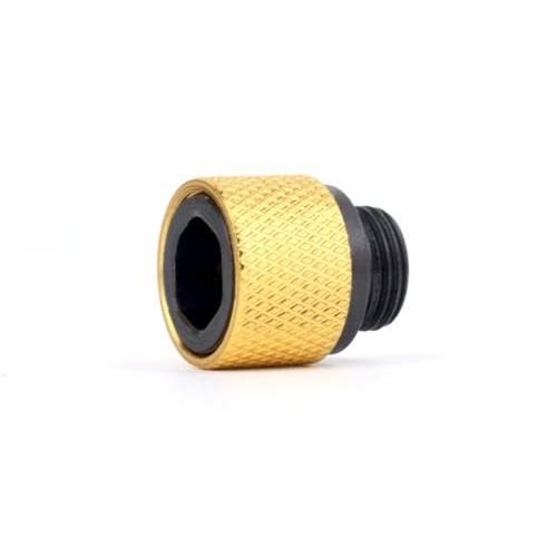POSEIDON製 11mm正-14mm逆ネジ変換 アダプター&プロテクター GOLD