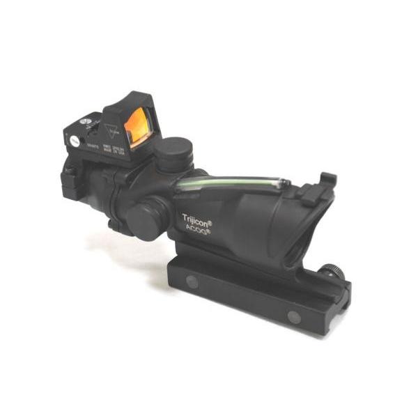 Trijicon ACOG TA31 タイプ 集光チューブ式 スコープ 緑 + RMR ダット