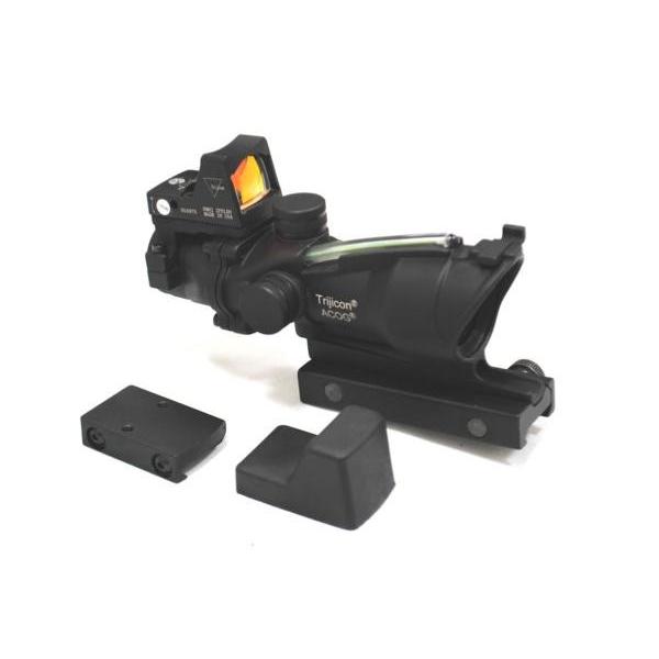 TrijiconACOG型TA31集光チューブ電池不要レッドドットサイト新品 Aim-O Trijiconタイプ ACOG TA31 集光チューブ ダットサイト
