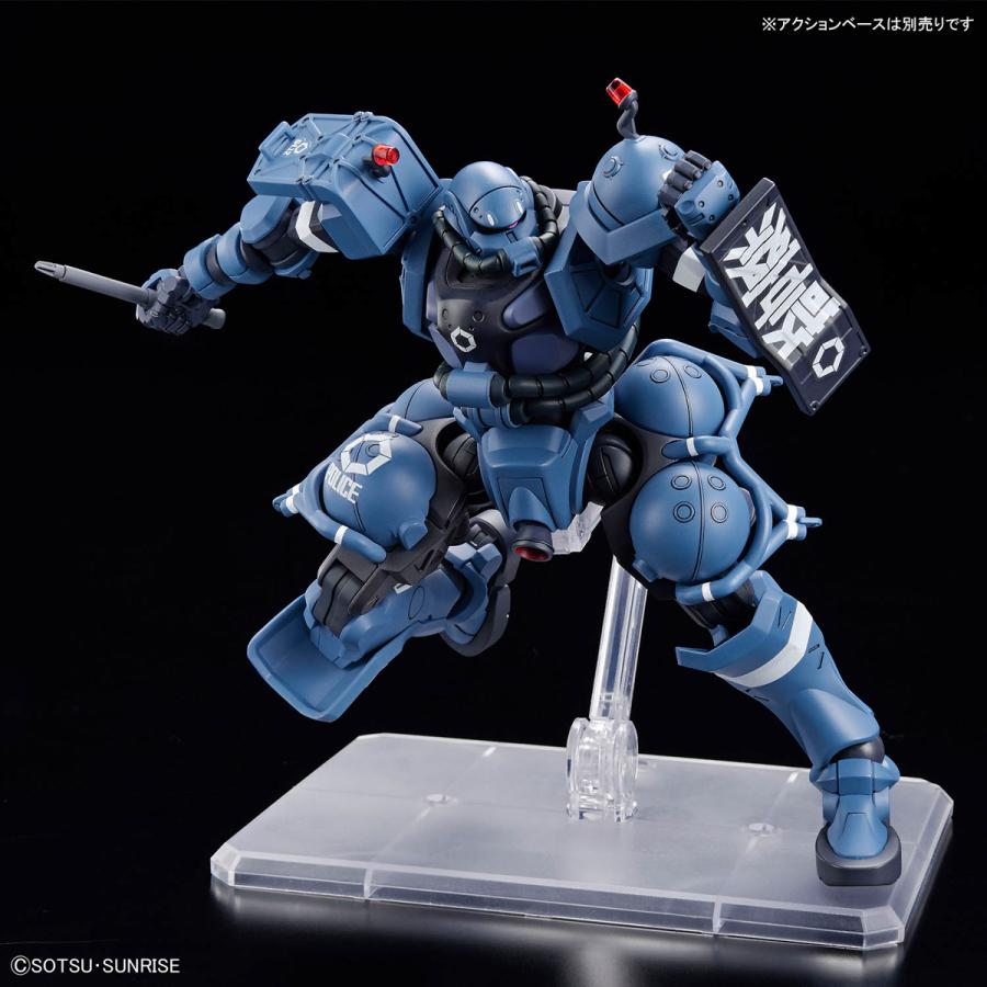 BANDAI HG 機動戦士Gundam GQuuuuuuX 軍警ザク 1/144 プラモデル BANDAI HG 機動戦士Gundam GQuuuuuuX 軍警ザク 1/144 プラモデル