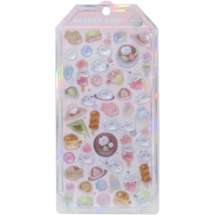 スーパーマリオ クーリア 正規品 ボンボンドロップシール フローズン