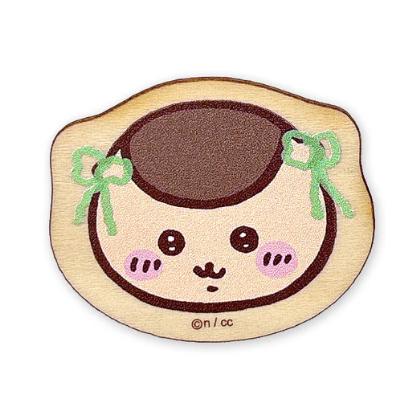 ちいかわ ウッドバッジ（くりまんじゅう2） ぬいぐるみ おもちゃ 雑貨