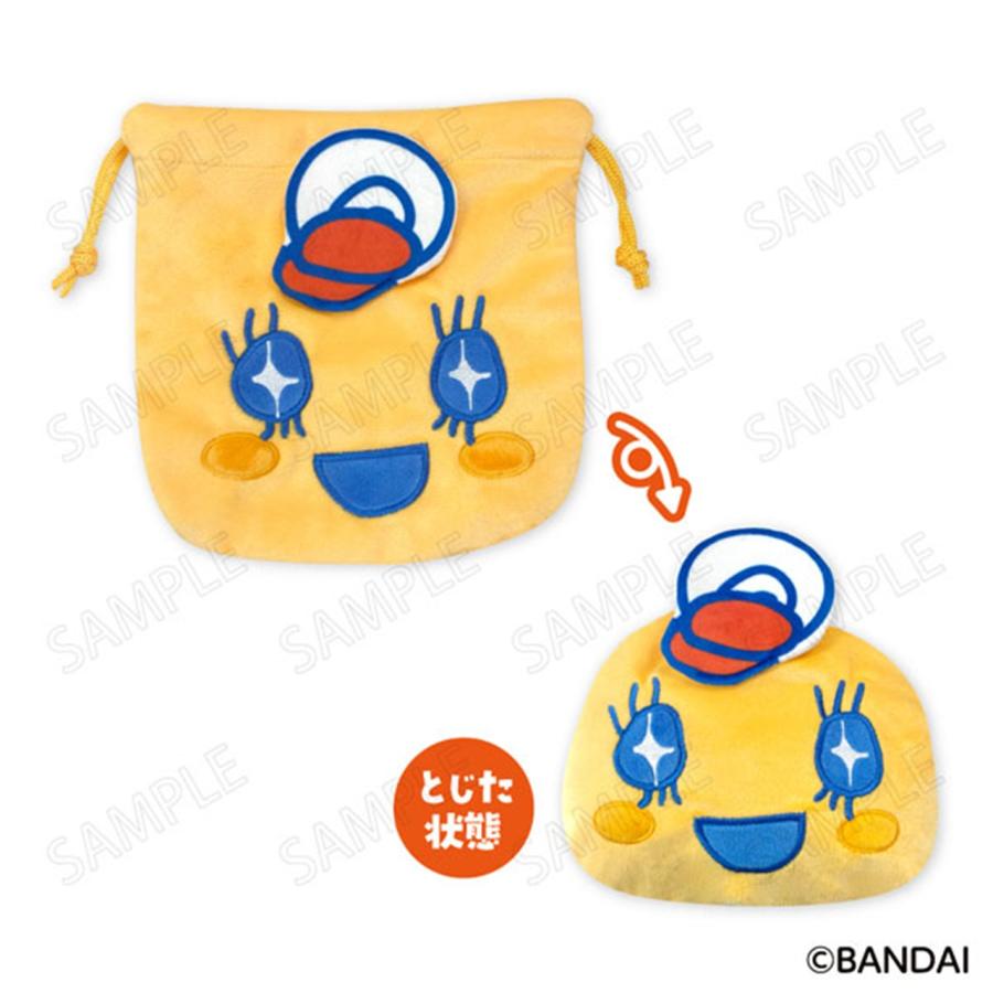 たまごっちウェルカムバーガーフェイス巾着Bめめっち 新品 グッズ
