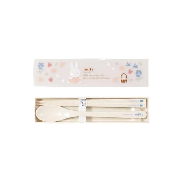 ミッフィー(miffy) 箸・スプーンセット 箸/スプーン長さ18cm  * 即納