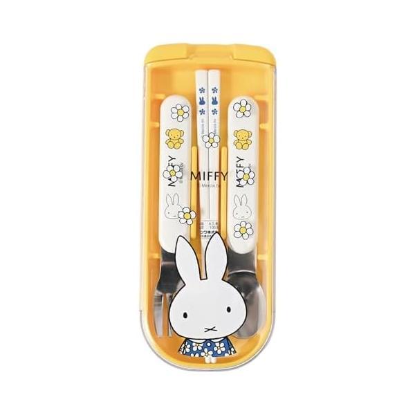 ミッフィー(miffy) キッズランチ トリオセット W18.7×D7.7×H1.8cm  * 即納