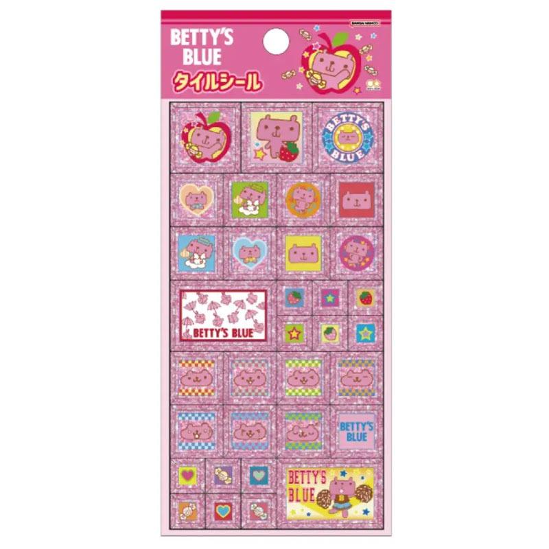 sanrio（サンリオ） サンスター文具 正規品 タイルシール BETTY'S BLUE